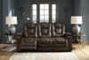 Picture of Owner's Box - Thyme Dual Power Reclining Loveseat