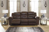 Picture of Stoneland - Chocolate Reclining Sofa