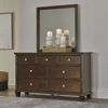 Picture of Danabrin - Brown Dresser/Mirror