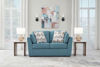 Picture of KEERWICK TEAL QN SLEEPER SOFA