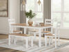 Picture of Gesthaven White 6 Piece Dining Set