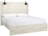 Picture of Cambeck - White King Panel Bed