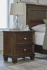 Picture of Danabrin - Brown King Panel Bed