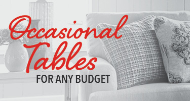 Occasional tables for any budget